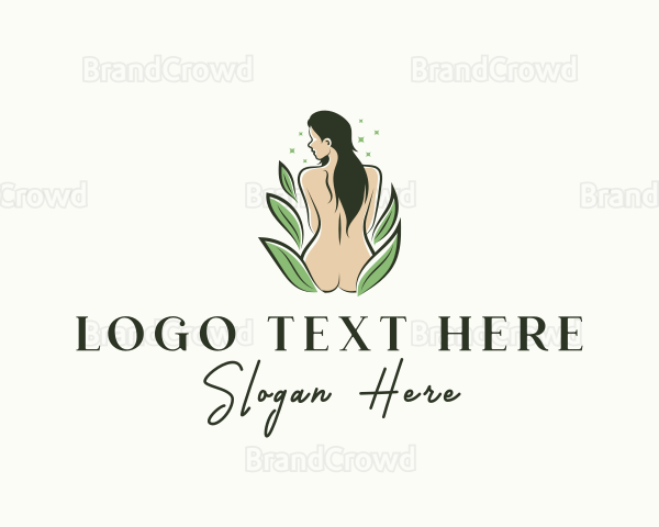 Nude Female Nature Logo