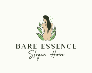 Nude Female Nature logo design