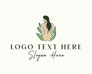 Adult - Nude Female Nature logo design