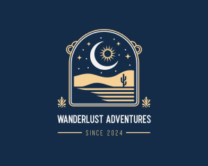 Desert Travel Adventure logo design