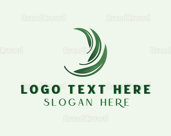 Organic Leaf Gardening Logo