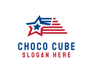Election - Patriotic American Star logo design