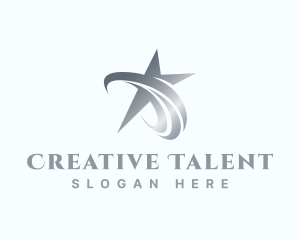 Talent - Media Event Star logo design