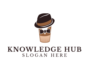 Latte - Fedora Coffee Espresso logo design