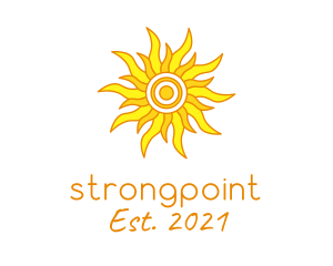 Sunshine - Warm Summer Season logo design