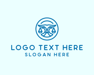 Law - Bison Law Firm logo design