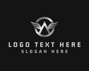 Driver - Motor Sport Company Letter A logo design