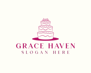 Baking Cake Decoration Logo