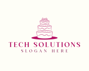 Baking Cake Decoration Logo