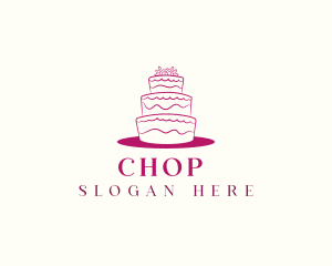 Baking Cake Decoration Logo