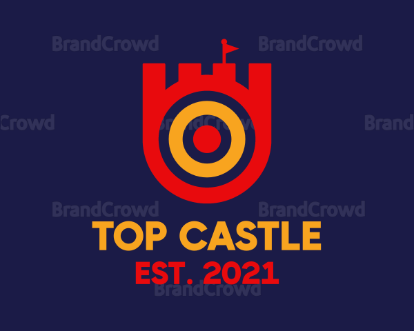 Target Castle Flag Logo