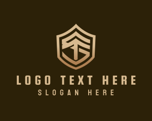 Tower - Military Shield Badge logo design