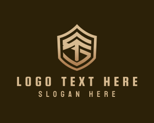 Surveillance - Military Shield Badge logo design