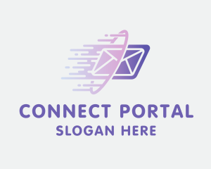 Portal - Express Mail Logistic logo design