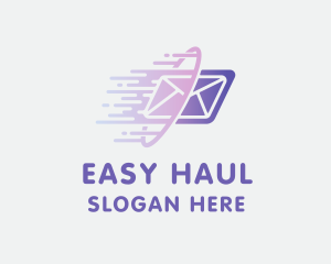 Express Mail Logistic logo design