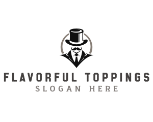 Formal Suit Gentleman logo design