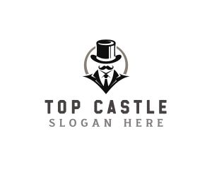 Formal Suit Gentleman logo design