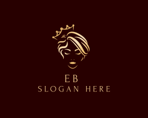 Deluxe - Luxury Fashion Hairstyle logo design