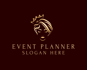 Pageant - Luxury Fashion Hairstyle logo design