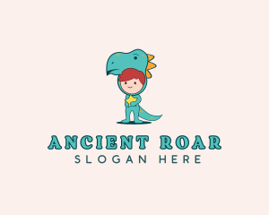 Dinosaur - Kids Dinosaur Daycare logo design