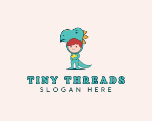 Kids Dinosaur Daycare logo design