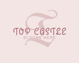 Vlog - Feminine Beauty Cursive logo design