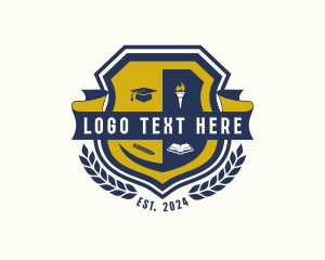 Toga Hat - University Education College logo design