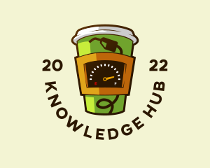 Latte - Coffee Cup Fuel logo design