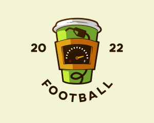Fuel - Coffee Cup Fuel logo design