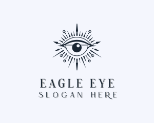 Tarot Eye Fortune Telling logo design