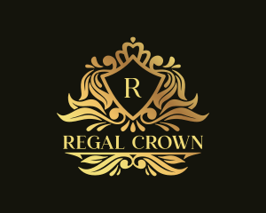 Shield Elegant Regal logo design