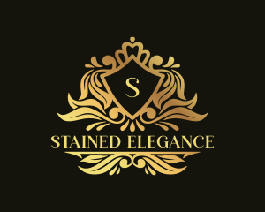 Shield Elegant Regal logo design