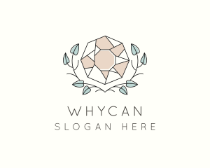 Crystal Gem Jewelry logo design