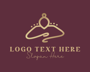 Luxury - Deluxe Body Massage logo design