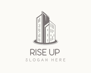 Skyscraper Office Building logo design