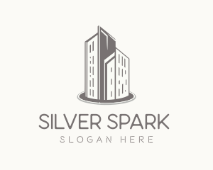 Skyscraper Office Building logo design