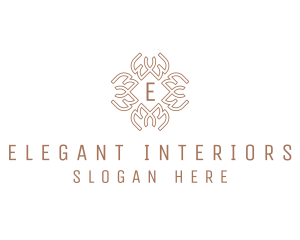 Celtic Pattern Wreath logo design