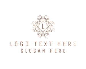 Intricate - Celtic Pattern Wreath logo design