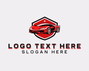 Cabriolet - Sports Car Detailing logo design