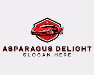 Sports Car Detailing logo design