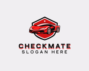 Sports Car Detailing logo design