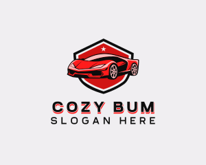 Sports Car Detailing logo design