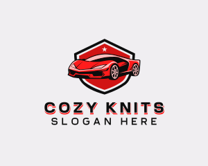 Sports Car Detailing logo design