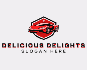 Sports Car Detailing logo design