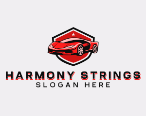 Sports Car Detailing logo design