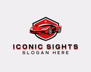 Sports Car Detailing logo design