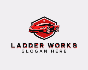 Sports Car Detailing logo design