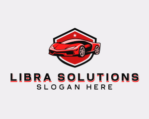 Sports Car Detailing logo design