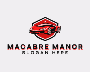 Sports Car Detailing logo design