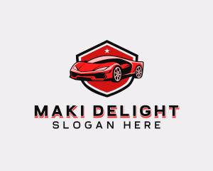 Sports Car Detailing logo design